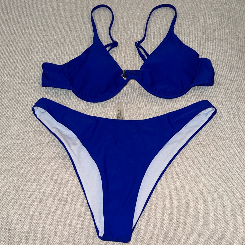 Royal Blue Matching Bikini